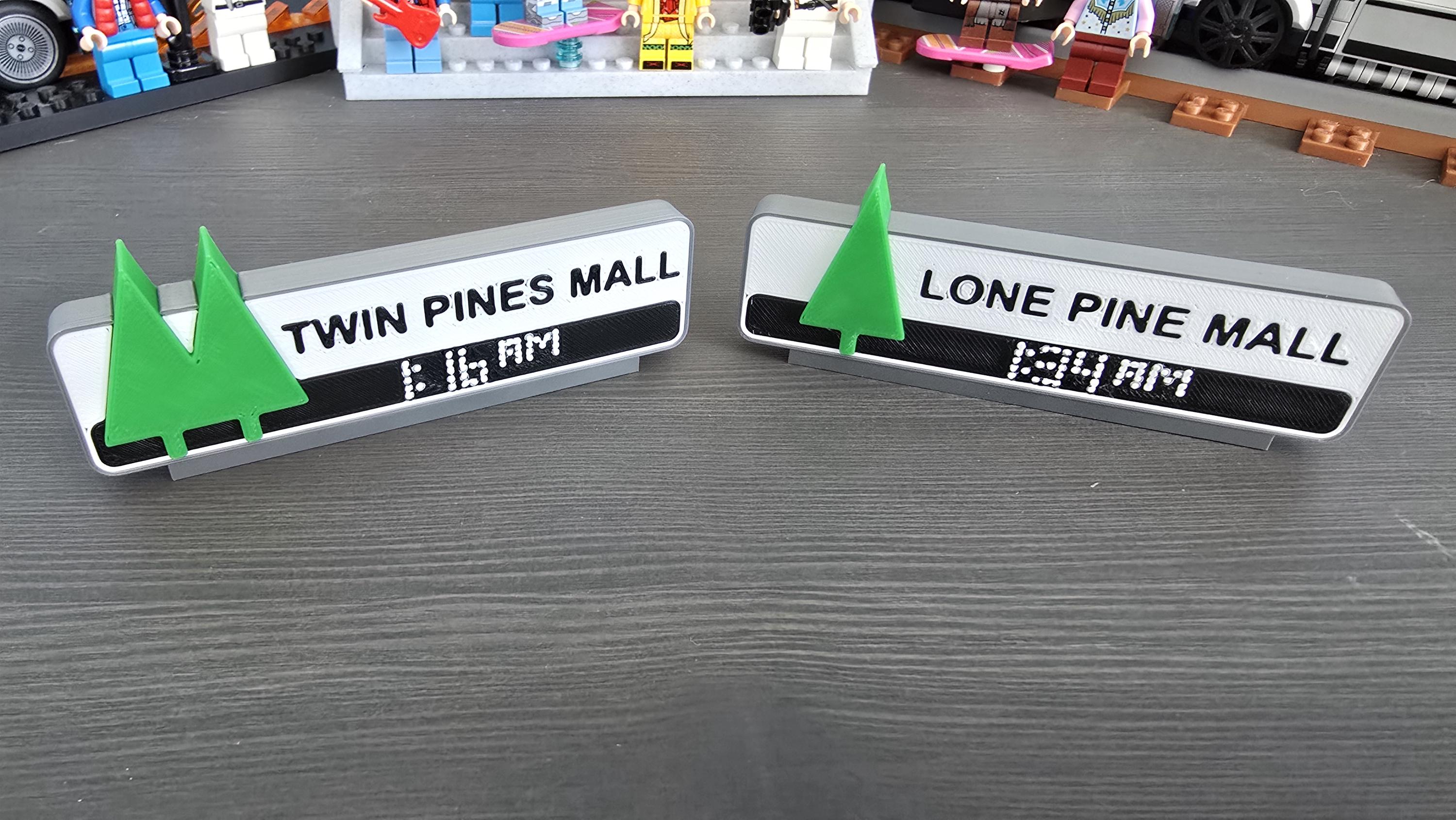 Twin Pines Mall Sign - Etsy