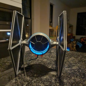 Alexa Echo Dot generation 3 or 4/5 Tie fighter stand (Alexa not included)