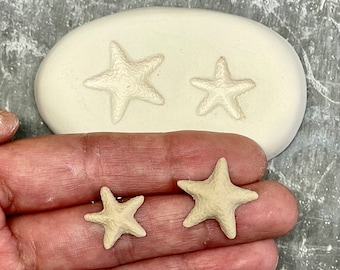 2 Starfish Sprig Mold