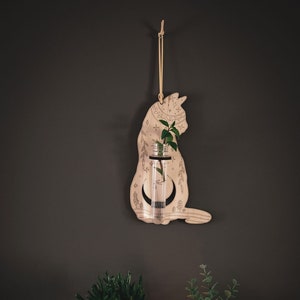 Hanging Propagation Station - Cosmic Cat - Plant Lover Gifts