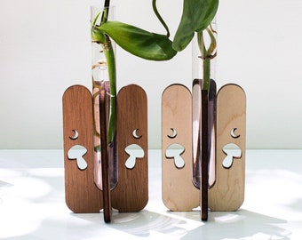 Mushroom Propagation Station - Bundle & Save, Choose your wood stain - Gifts for Plant Lovers