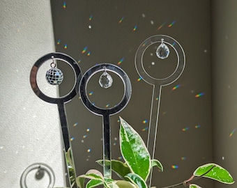 Plant Suncatcher- Choose your style - Gifts for Plant Lovers, Make Rainbows