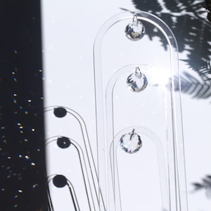 Suncatcher Spalier Pflanzenstütze - Fünf Größen erhältlich - Geschenke für Zimmerpflanzenliebhaber - Gut für Hoya- und Viningpflanzen