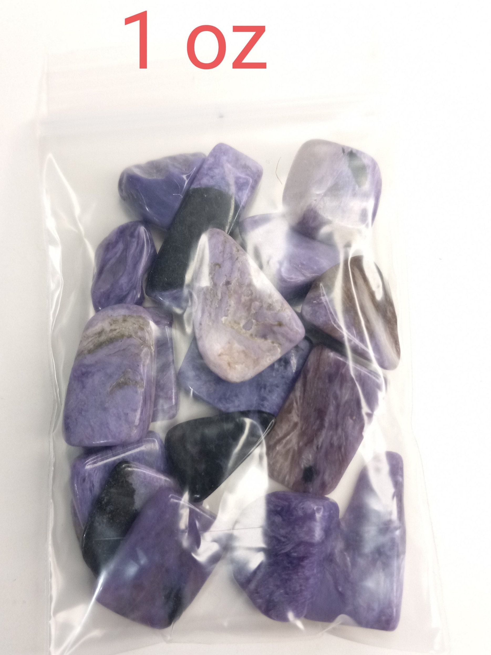 Mini Stones 1oz Mini Tumbled Gem Stones - Natural - Mixed Tourmaline - Malachite ...