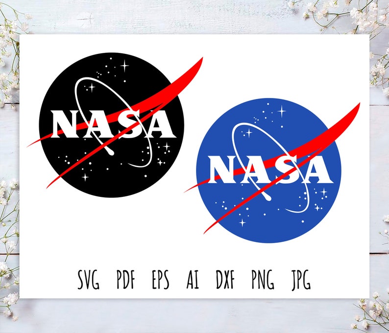 Download Nasa Logo Double Sign Vector Files Art Design Svg Cut File Digital File Logo Printable Images Svg Eps Png Ai Pdf Jpg Files Jd0332 Clip Art Art Collectibles