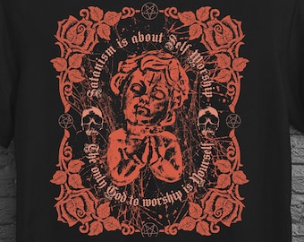 Goth Shirt / Satanic / Grunge Shirt / DND Shirt / Occult Shirt / Witch Shirt / Macabre Dark Art