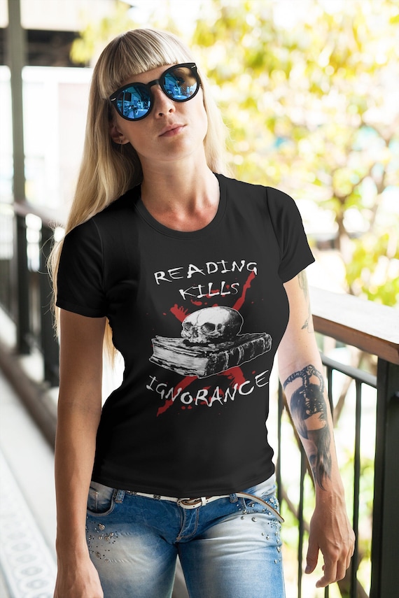 Horror True Crime Shirt, Skull Poet Shirt, Goth Aesthetic Clothing, Bookish Gifts, Memento Mori