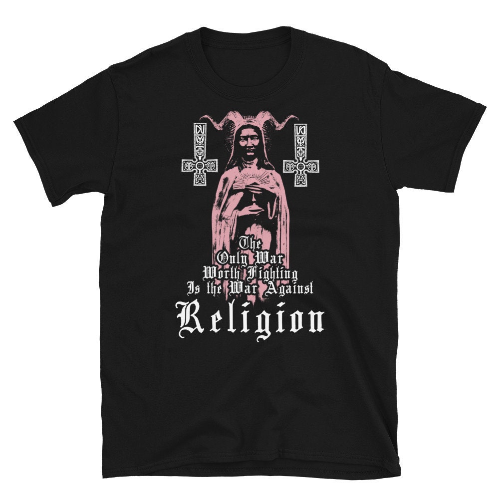 Satanic Merch Satanic Black Metal Dark Gothic Tee T Shirts, Satanic Occult Gothic ...