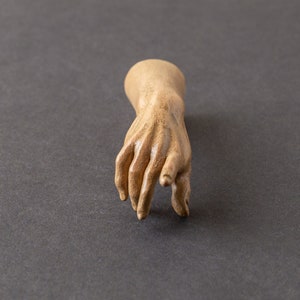 Raw wooden men's hands image 7