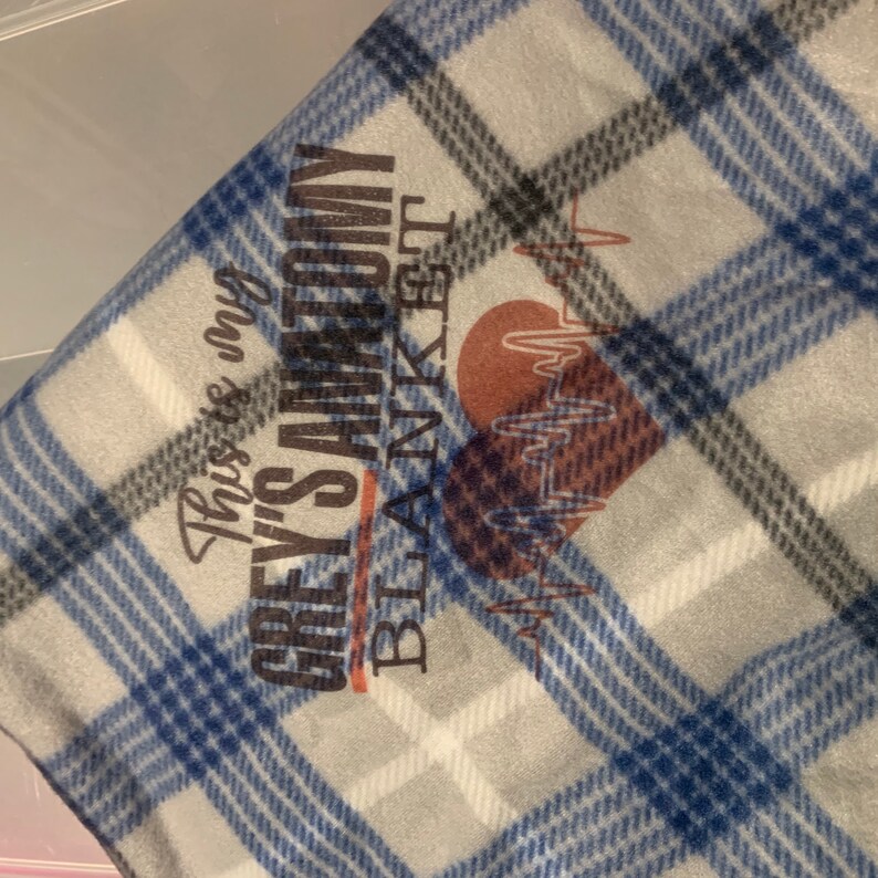 RTS This is my greys anatomy blanket | Etsy