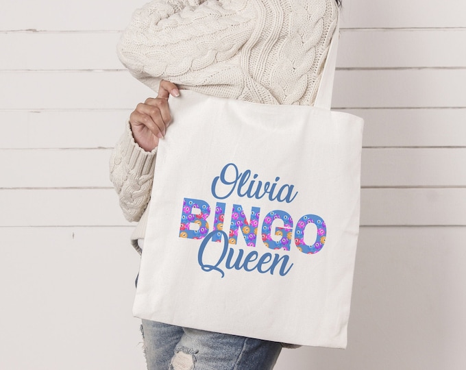 Bingo Queen Tote Bag