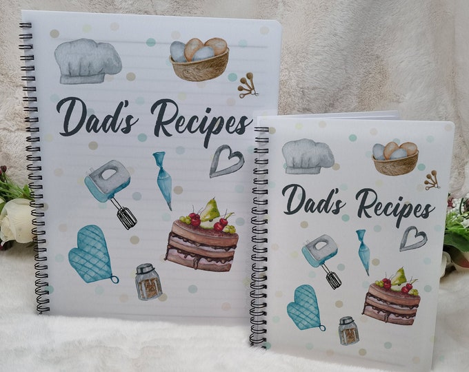 Personalised Dad/Grandad Recipe Book