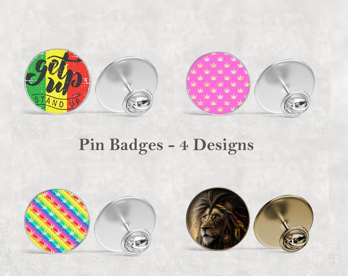 Pin Badge Various Designs