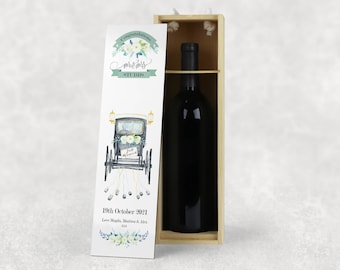 Wedding Carriage Wine Box