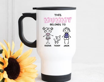 Personalised Mum / Nana Travel Mug