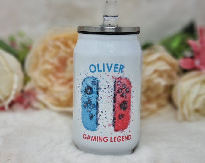 Gaming Can Thermos Drinking Bottle