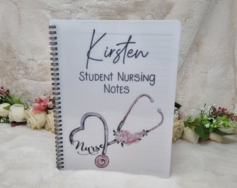 Personalised Student Nurse Notebook A4/A5