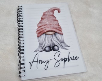 Gnome Notebook A4/A5, Gonk Gift, Gnome Notebook, Gift For Her, Friends Gift, Gonk Notebook
