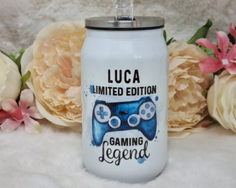 Gaming Legend Coke Can Thermos Drinking Bottle 3 Colours