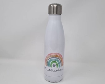 Rainbow Thermos Drink Bowling Bottle