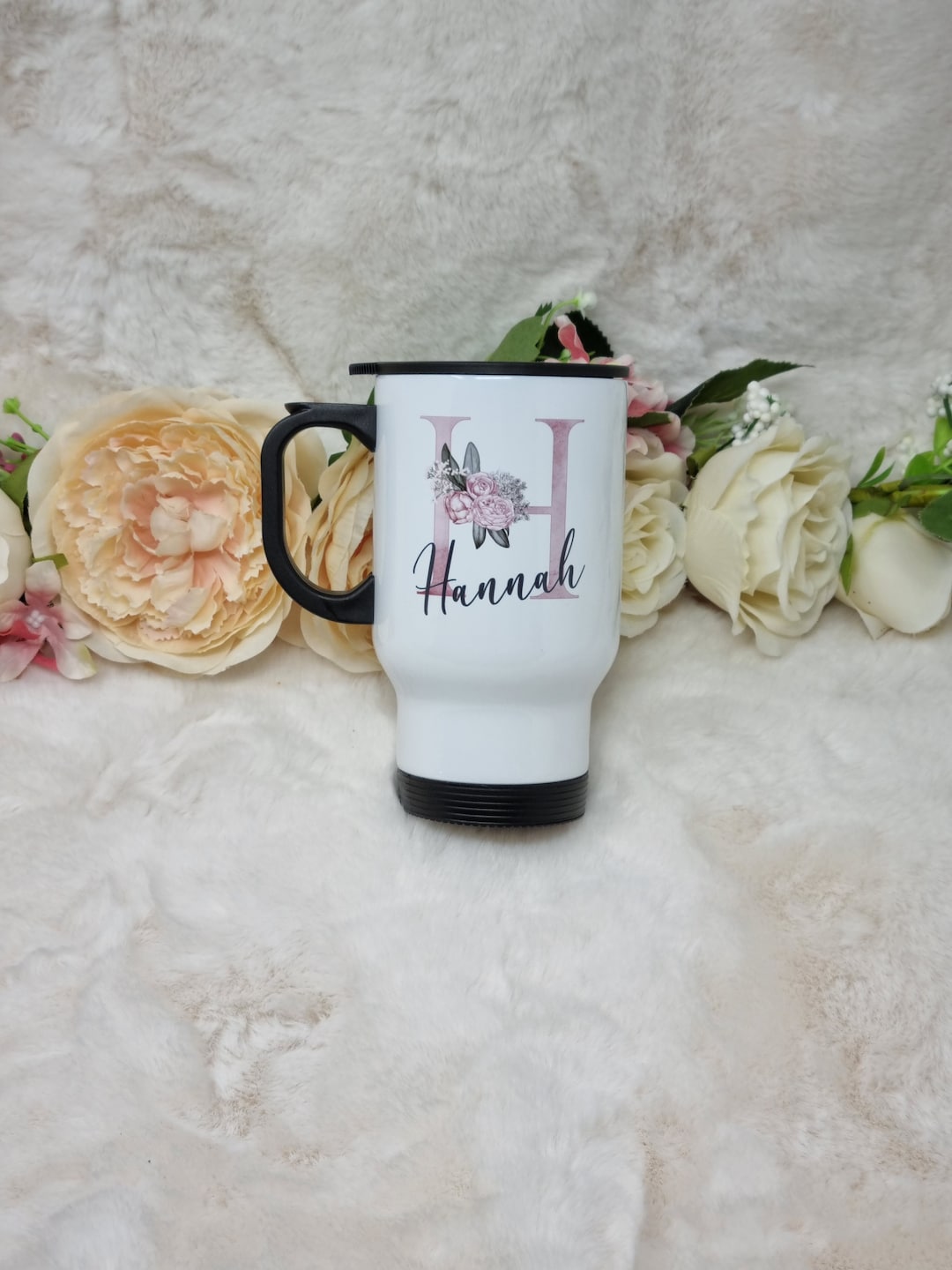 Personalised Travel Mug, Name & Initial Travel Mug, Gift for Her Etsy UK