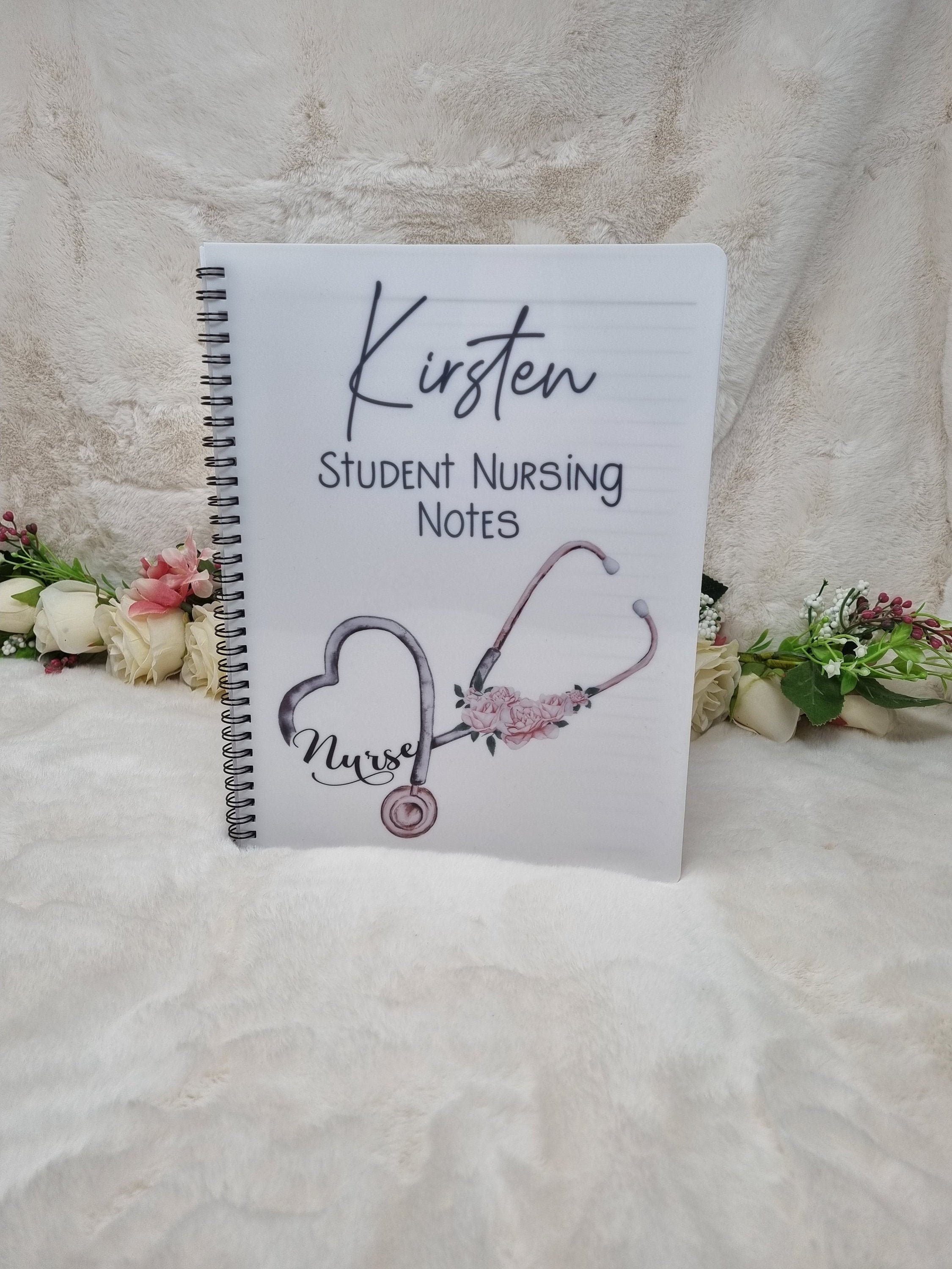 Personalised Student Nurse Notebook A4/A5 Nurse Gift Etsy