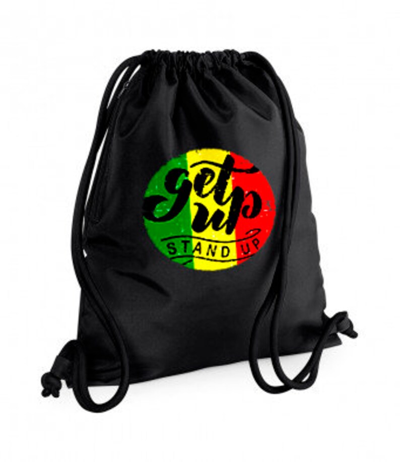 Reggae Bag Gym Bag Rasta Red Green Gold Etsy