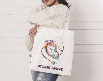 Student Midwife Foetus Tote Bag