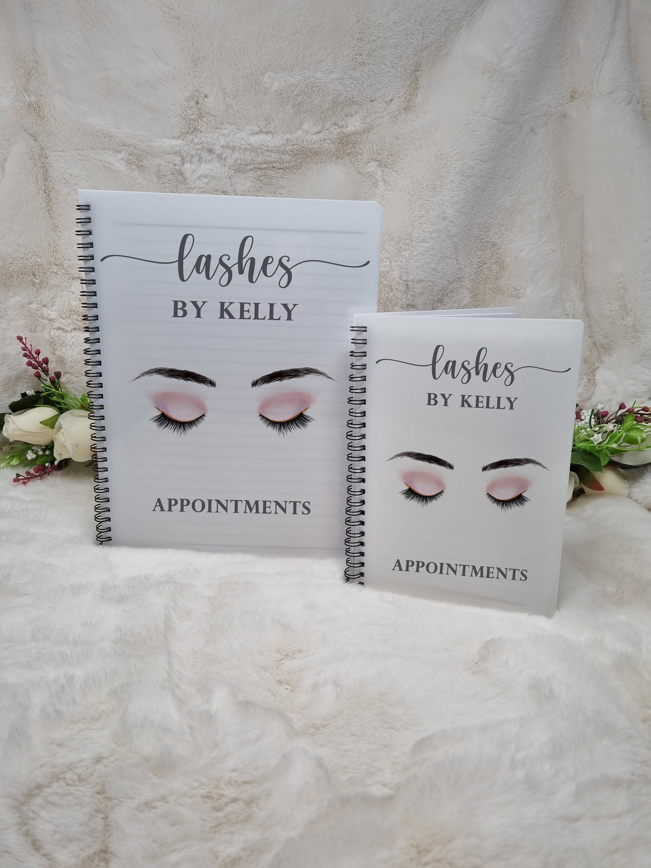 Appointment Notebook Lashes A4/A5 Appointment Book Lashes Etsy