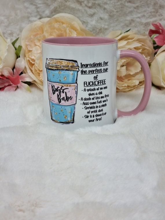 Fuckoffee Mug, Rude Mug, Funny Mug, Cup Of Fuckoffee