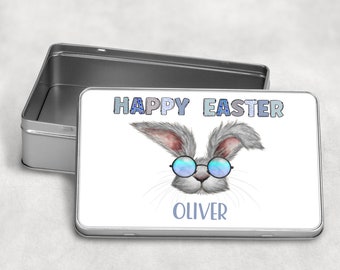 Personalised Easter Bunny Tin