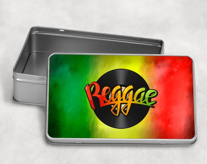 Various Designs Reggae Rasta Tin