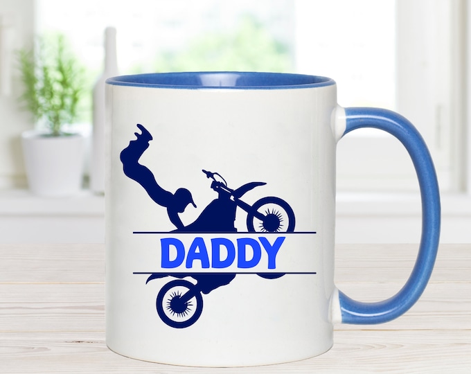 Personalised Motorbike/Motocross/Dirt Bike Mug