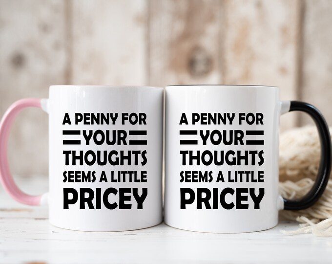 Seems Pricey Funny Quote Mug