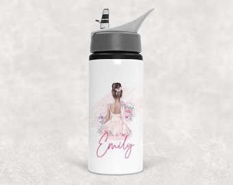 Personalised Ballerina Water Bottle