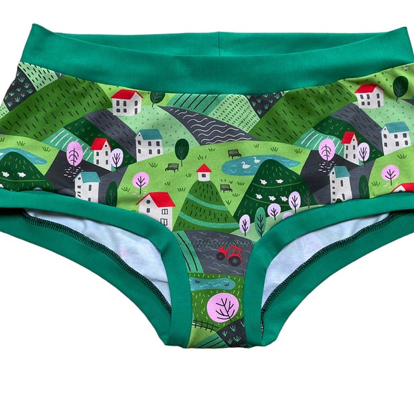 XXL ‘My Outdoorsy’  Boyshorts Scrundies Bunzies Knickers Briefs Panties, girls, women, ladies