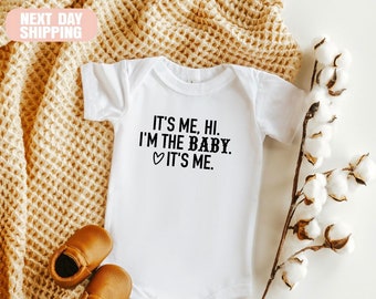 C'est moi, salut, je suis le bébé Onesie®, c'est moi pour bébé, grenouillère Taylor Swift Fan®, grenouillère drôle pour bébé®, grenouillère Swiftie, grenouillère Eras®