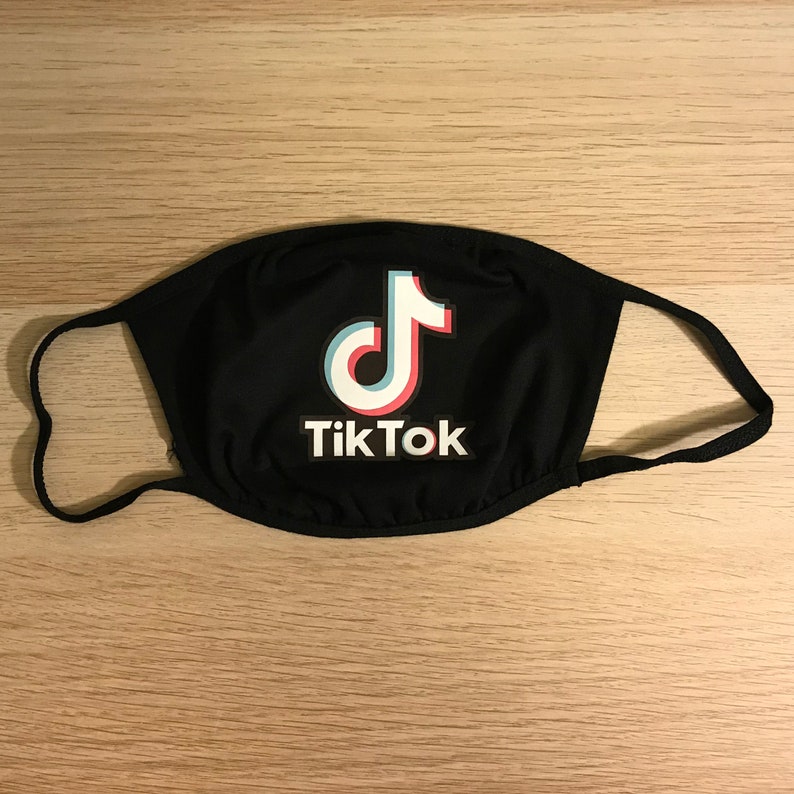 Tik Tok Face Mask Cover for Ages 5 to 9 and 11 to 14 Year Old Etsy
