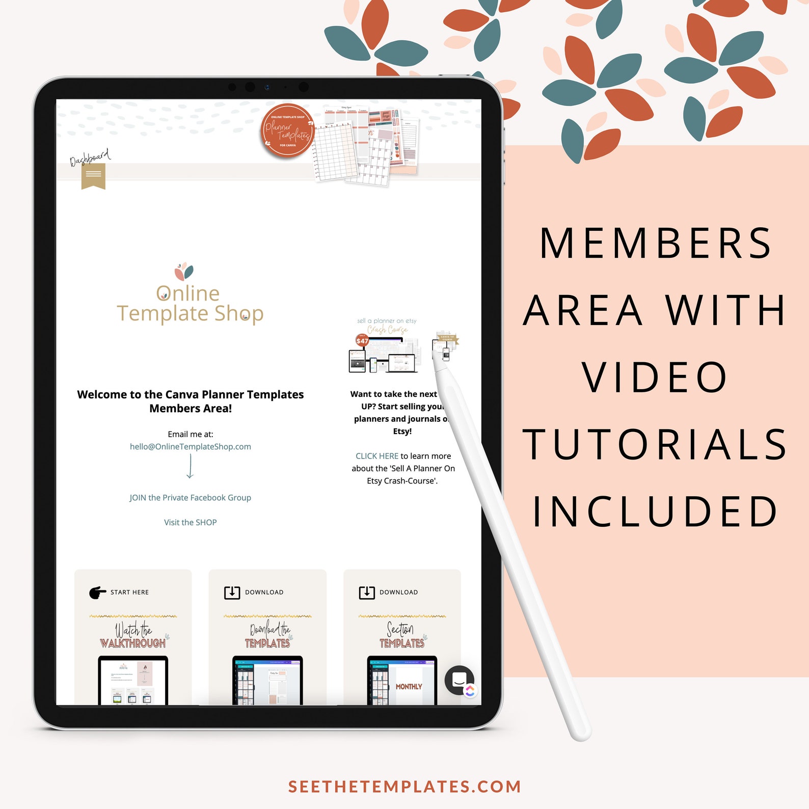 COMMERCIAL LICENSE Canva Planner Templates Canva Template | Etsy