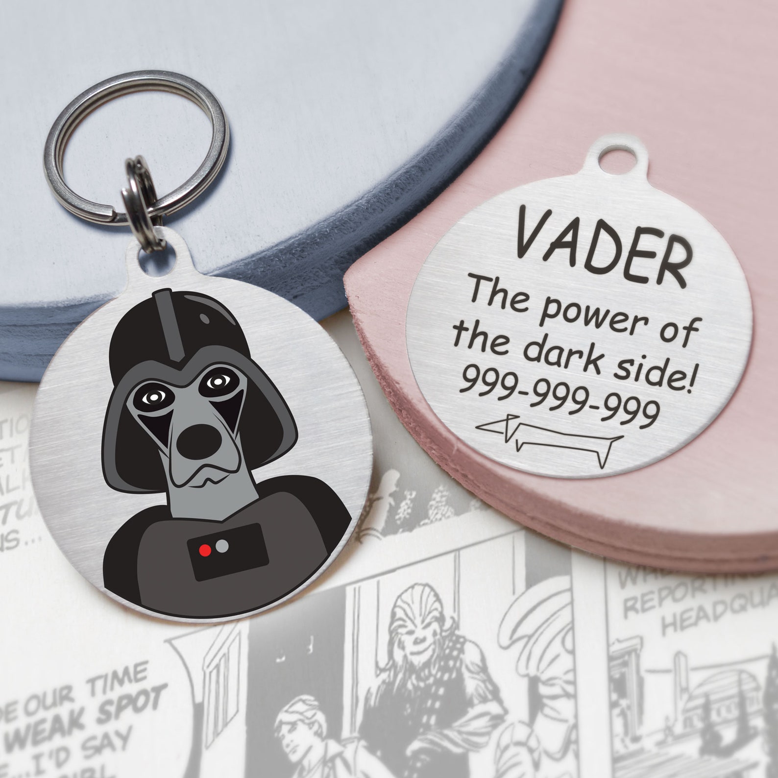 Star Wars Dog Tag Dog Tag Pet Supplies Tags for Dogs Etsy