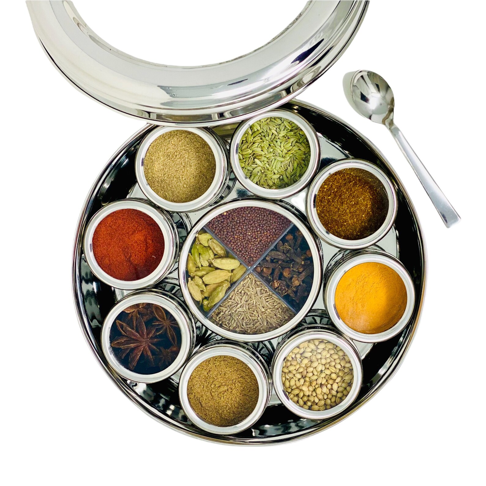 Boîte à épices indienne avec dépices Foodie Gift Épices Etsy France
