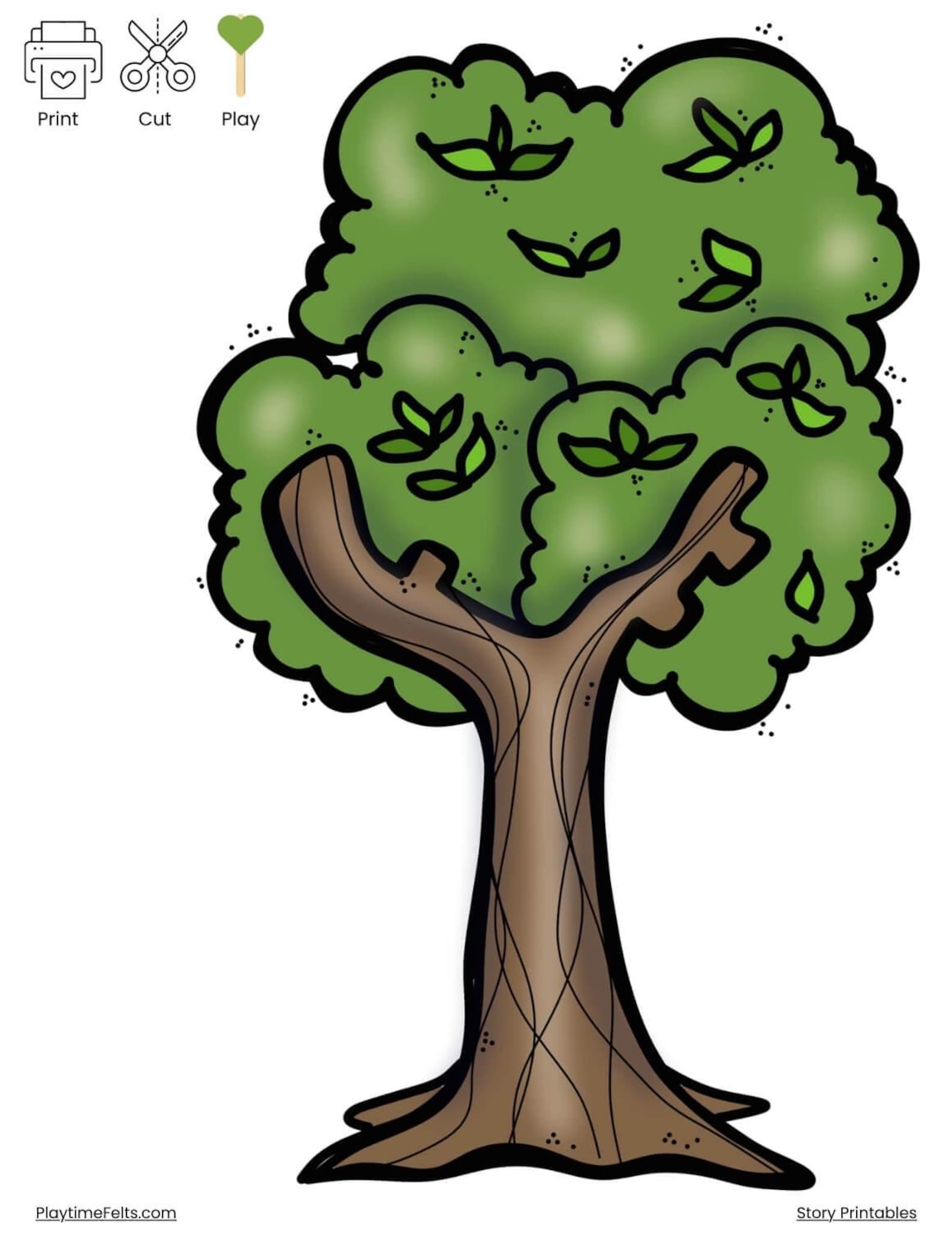 Zacchaeus Meets Jesus Printable Story Props, Bible Story for Kids (PDF ...