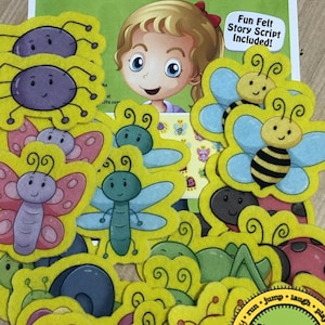 Juego de emparejamiento de insectos de fieltro para niños pequeños, tarjetas de aprendizaje de insectos, actividad de motricidad fina, juego de enseñanza, tarjetas de vida silvestre, práctica de memoria