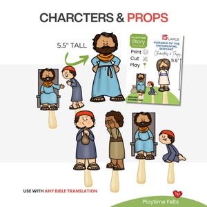 Hands-on Bible storytelling printables for the Wise and Foolish Builders. This New Testament parable teaches wisdom and faith. Use for Sunday school, homeschool, storytelling, stick puppets, and sequencing activities for creative learning.