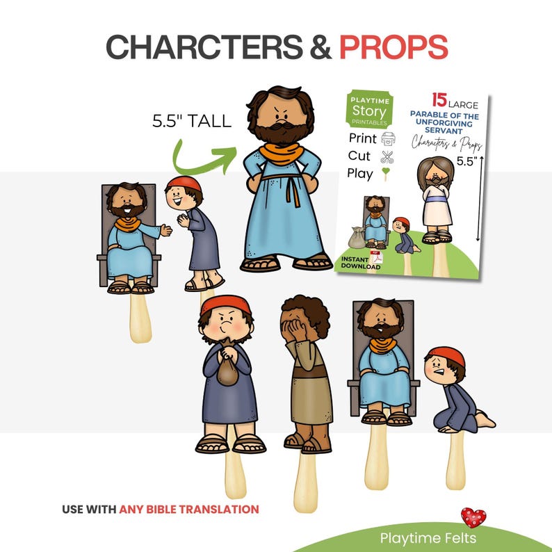 Hands-on Bible storytelling printables for the Wise and Foolish Builders. This New Testament parable teaches wisdom and faith. Use for Sunday school, homeschool, storytelling, stick puppets, and sequencing activities for creative learning.
