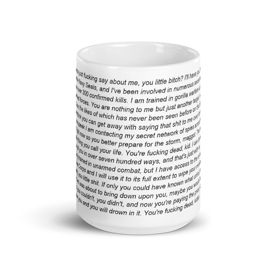 Navy Seal Marine Copypasta Reddit Internet Tough Guy Know Your - Etsy