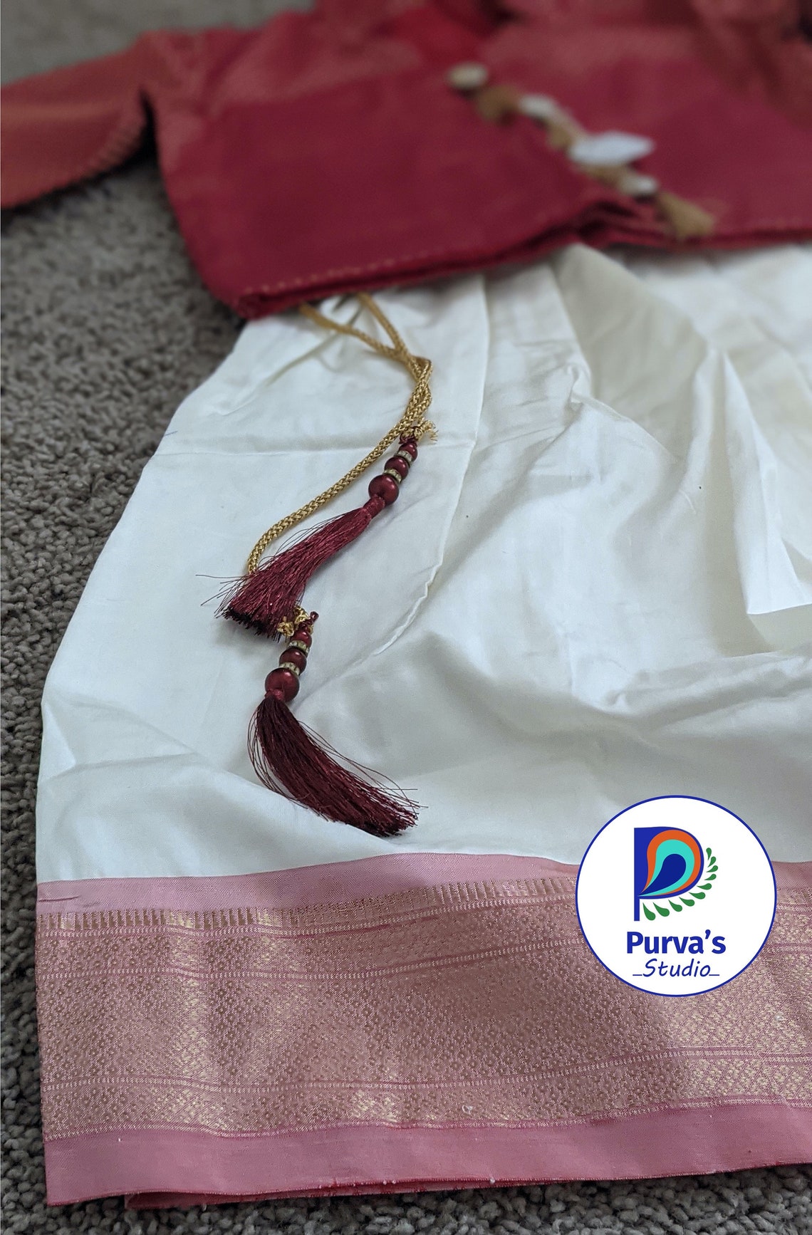 paithani skirt top