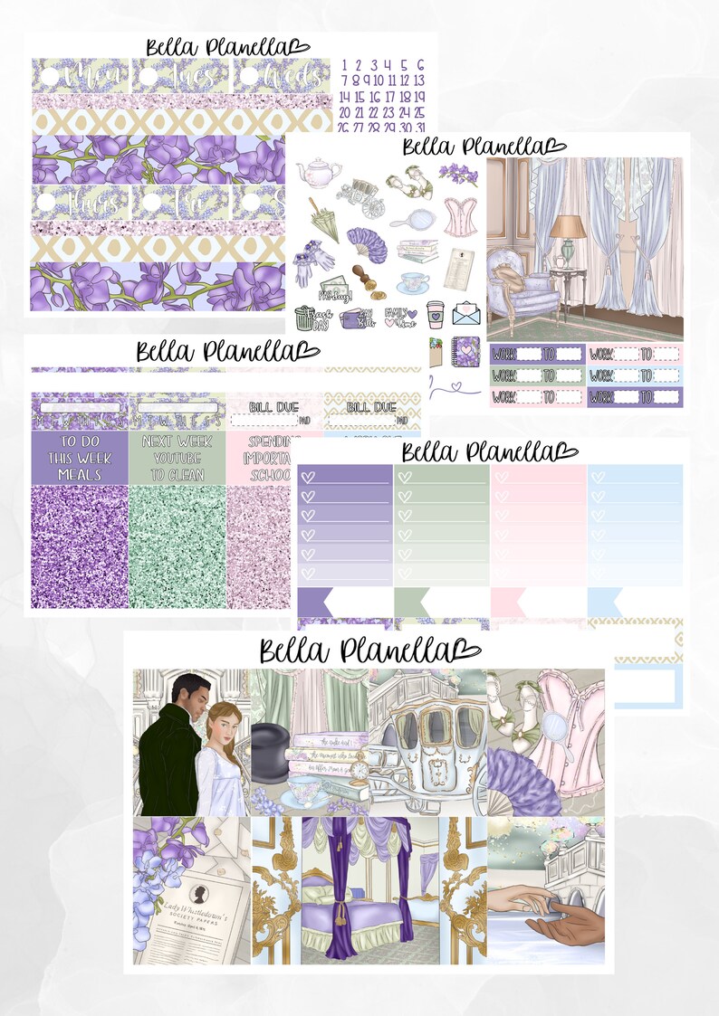 Your Grace A La Carte Weekly Planner Kit Standard Etsy