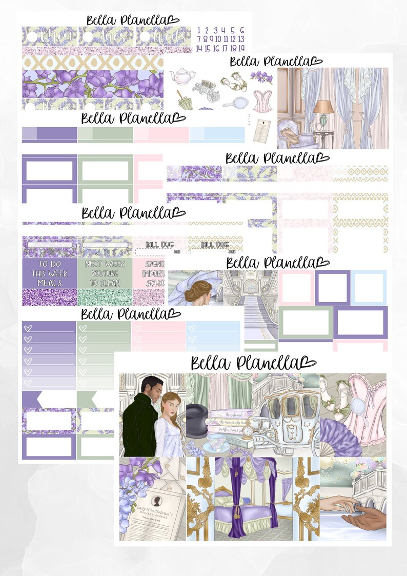 Your Grace A La Carte Weekly Planner Kit Standard Etsy