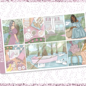 Swan Song || A La Carte || Weekly Planner Kit || Standard Vertical Planner || Disc Bound || Spiral Bound